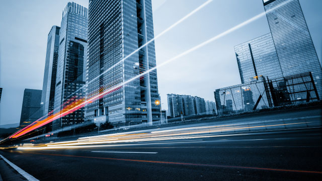 light trails